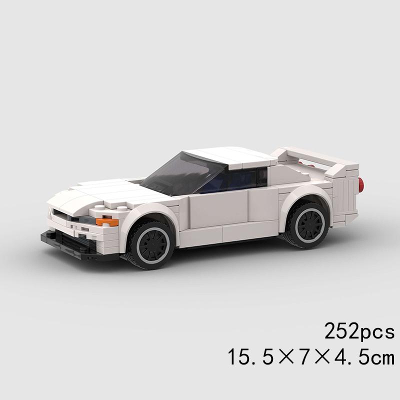 MOC Speed ​​Car Miata MX-5 NA M3 Super Race Sport Vehicle Model Building Block Technical Racing Brick Toy Christmas Gift City