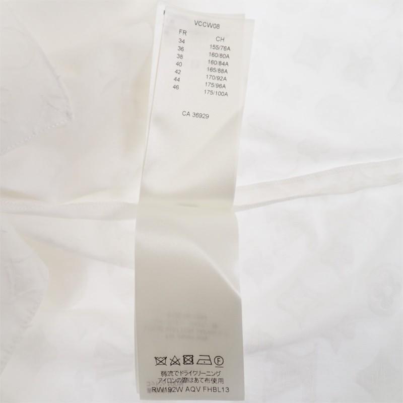 LOUIS VUITTON  1A5M04 34 blouse white cotton Women