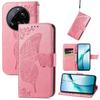 For Xiaomi 15 Ultra Case with Strap Butterfly Pattern PU Leather Wallet Phone Cover