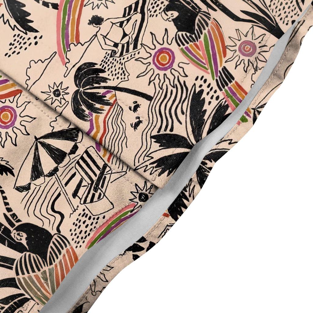 Рубашка для мужчин, мужские винтажные рубашки для боулинга на пуговицах, летняя пляжная рубашка с коротким рукавом