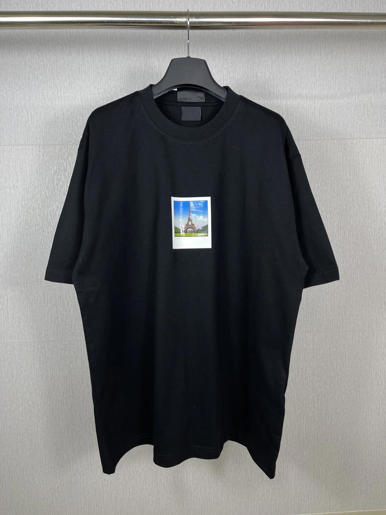 2024 модная мужская женская футболка летняя хлопковая футболка свободного покроя с коротким рукавом футболка с принтом бренда класса люкс верхняя одежда уличная одежда