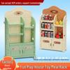 Miniature Dollhouse Supermarket & Dining Accessories Set