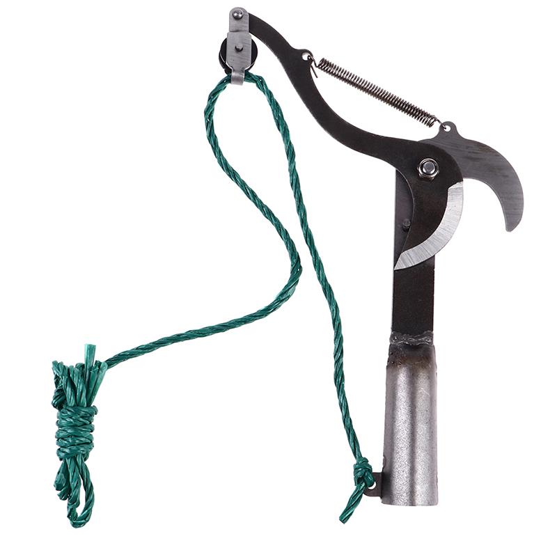 Extendable Fruit Tree Pruning Saw Cutter Scissors Garden Trimmer Tool With Rope