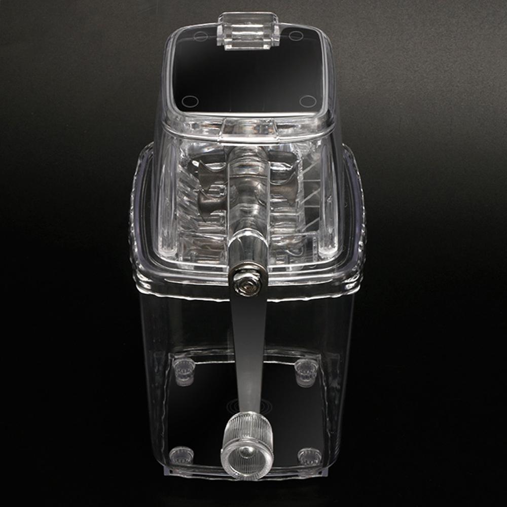 Tools Bar Home Portable Summer Transparent DIY Ice Crusher Manual Shaver Ice Blender Ice Chopper