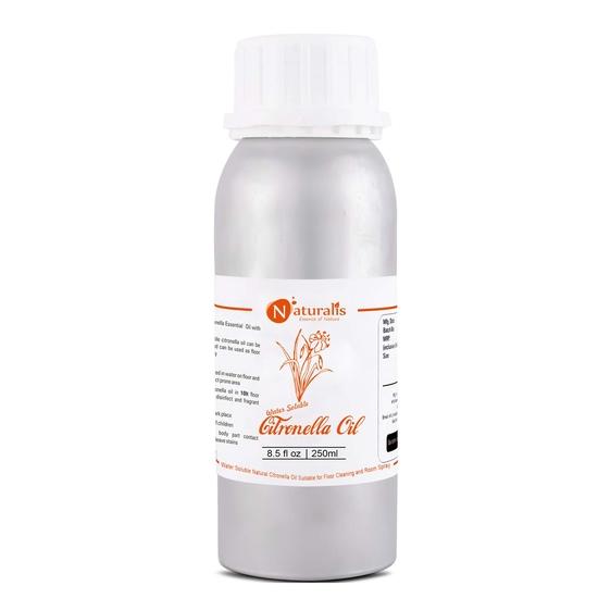 Naturalis Essence of Nature Water Soluble Natural Citronella Oil Suitable for Floor Cleaning and Room Spray 250ml