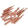 5/6Pcs Pure Copper 900M-T Solder Iron Tip Lead-Free Solder Tip Welding Head