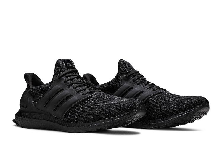 Мужские кроссовки adidas Ultra Boost 4.0 DNA Triple Black Core Black/Core Black/Active Red