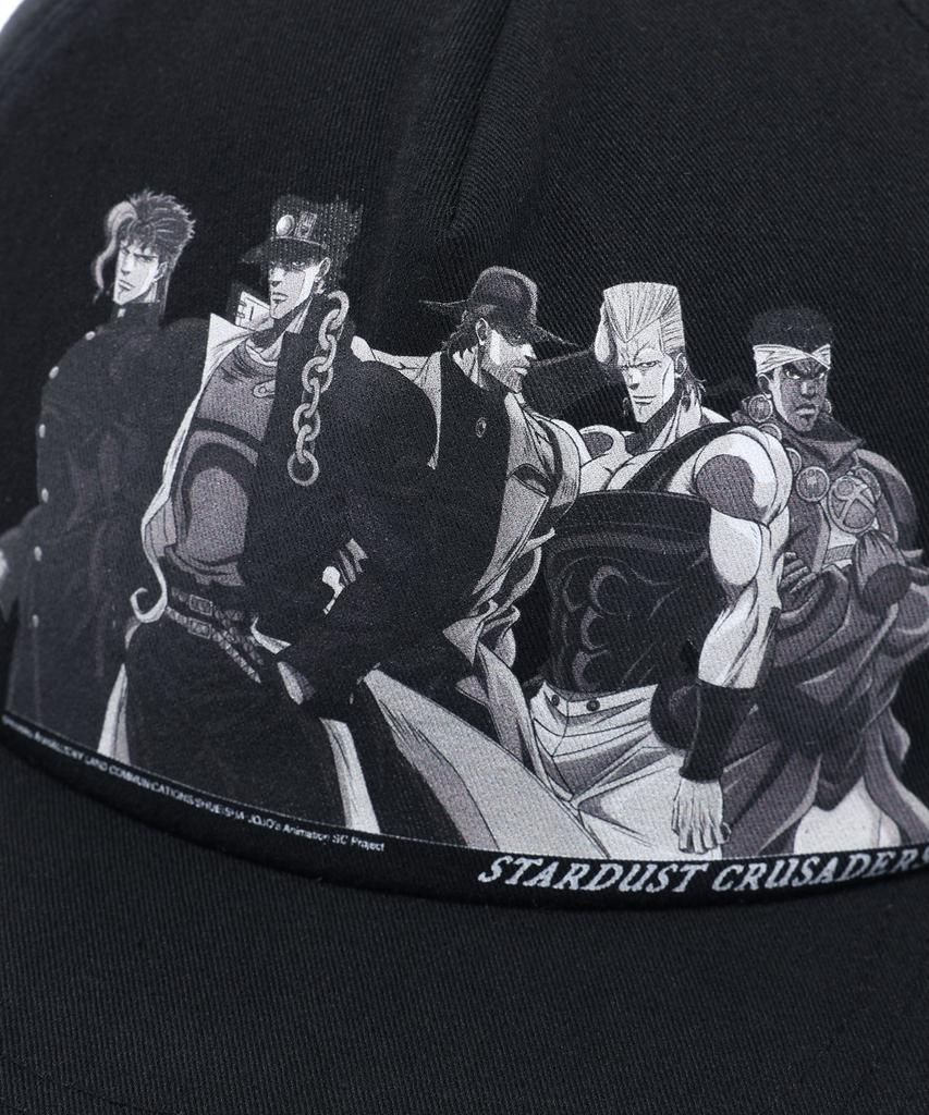 NICEGHOSTCLUB Бейсболка JoJo's Bizarre Adventure: Stardust Crusaders_Черная(Ng2Gmuab21E)