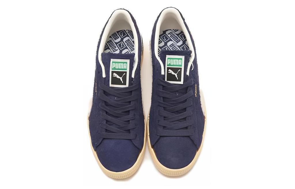 Мужские кроссовки Puma Suede Vintage Новые 2 Синий/Светло-соломенный