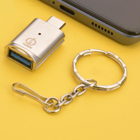 Тип C к адаптеру USB 3 PD с быстрой зарядкой и высокоскоростным разъемом для передачи данных.