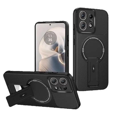 Роскошный магнитный беспроводной зарядный чехол Magsafe для Motorola Moto Edge 50 Pro, противоударный бронированный бампер для Edge50 Pro