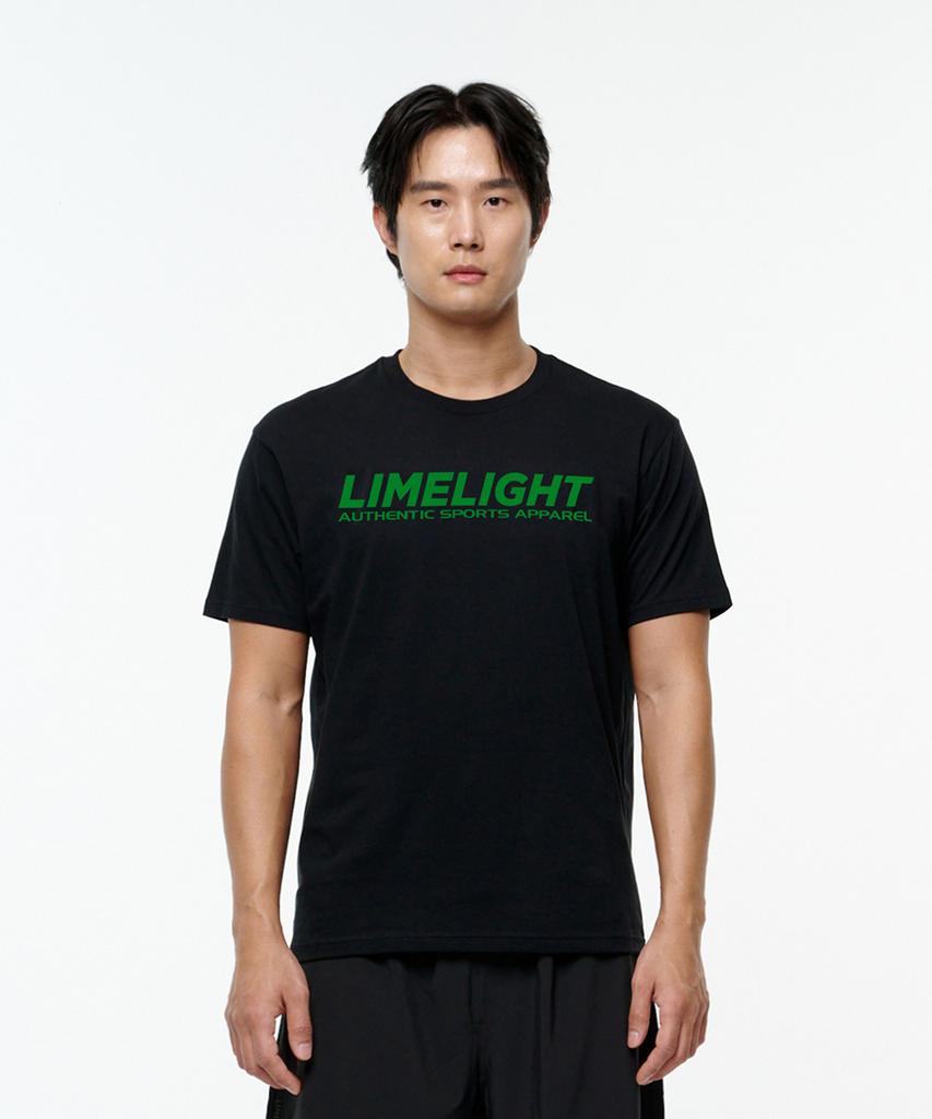 LIMELIGHT APPAREL Футболка Limelight (Черный/Зеленый)