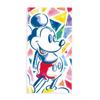Disney Antibacterial Mask Made In Japan Case, Portable, Slim, Foldable, 3-Pocket Design, (Triangle Mickey)