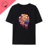 Monster Television Crawling Terror Creature Cotton T Shirt Scary Halloween Street Fashion Clothing Creative Casual Camisetas