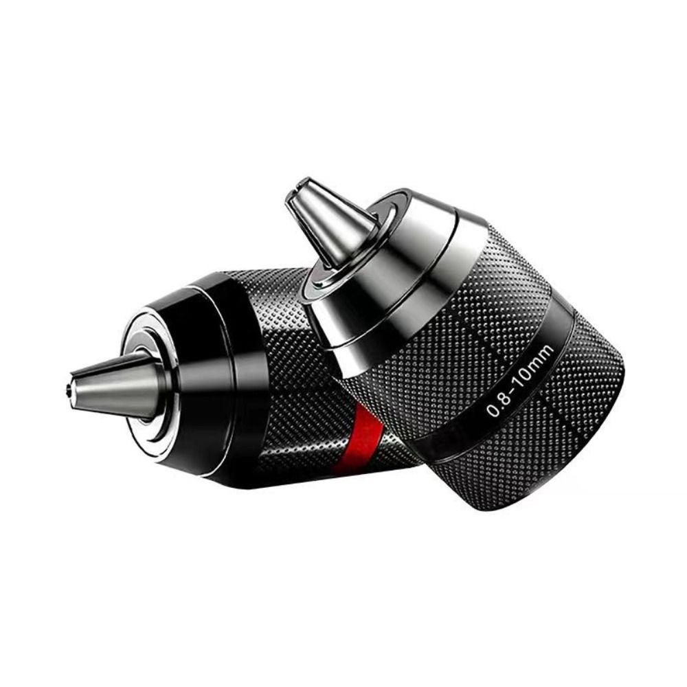 Черный самоблокирующийся металлический патрон для дрели 10 мм 13 мм гаечный ключ адаптер новый ударный электрический молоток