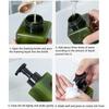 Square Storage Bottles 250/450/650ml Shampoo Press Empty Bottles New Liquid Soap Dispenser