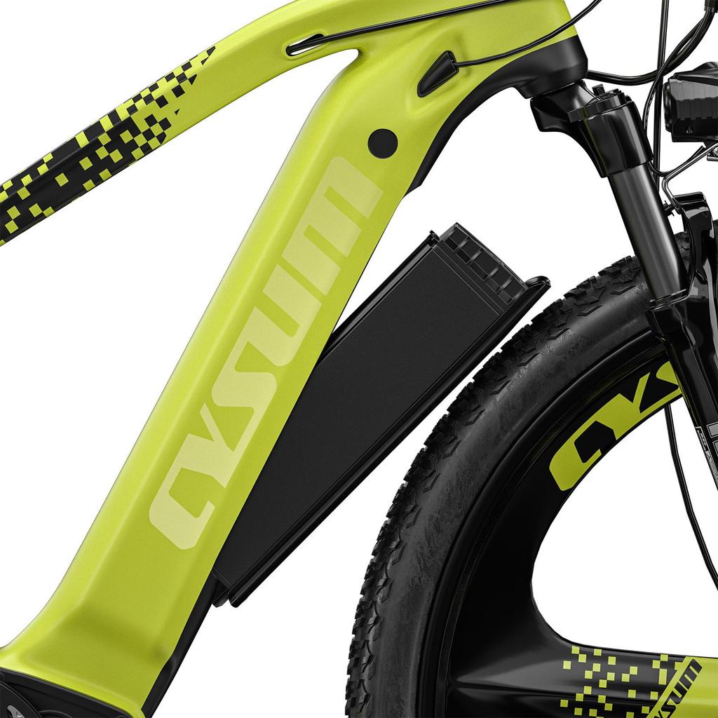 Cysum Speedy29 '' Электрический велосипед для взрослых 500 Вт мужской электрический велосипед 48 В 14 Ач аккумулятор, 29 дюймов женский электрический велосипед