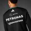 Adidas X Mercedes-Amg Коллаборация Aeroready Ss25 Команда Формулы 1 Petronas F1 Повседневная Приталенная Удобная Футболка с Длинным Рукавом для Гонок JW5359