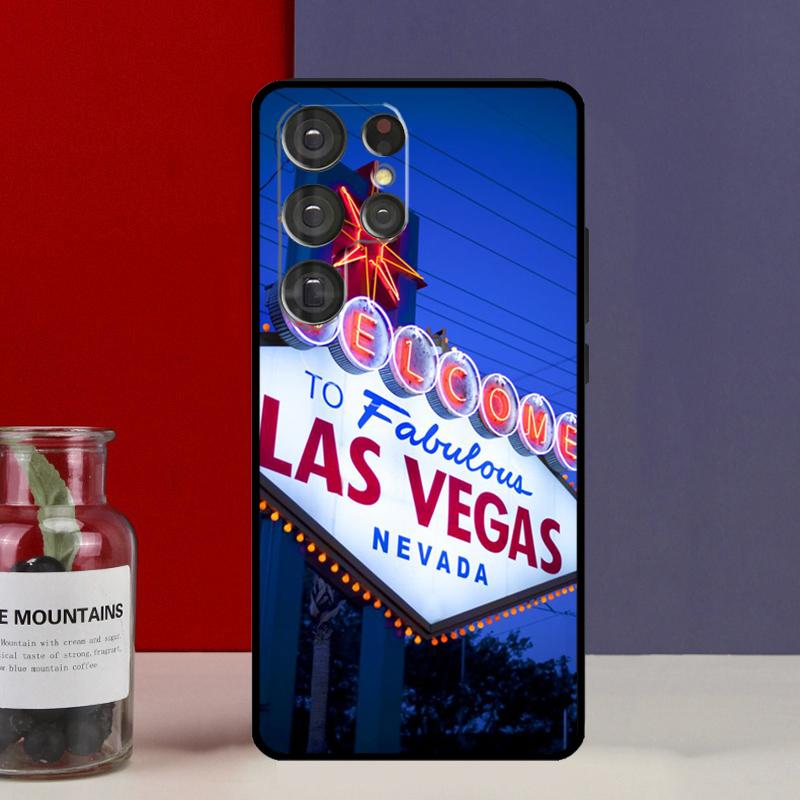 Лас-Вегас Стрип Невада Чехол Case Для Samsung Galaxy S25 Ultra S9 S10 S20 S21 S22 Plus S23 FE S24 Ultra Чехол для телефона