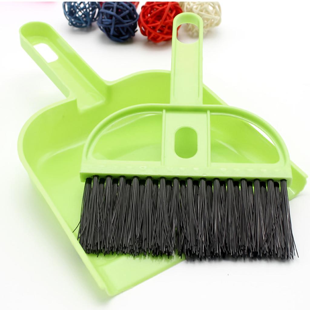 Мини-совок и набор щеток для уборки небольших клеток для морских свинок, кошек, ежей, хомяков, шиншилл, кроликов, рептилий