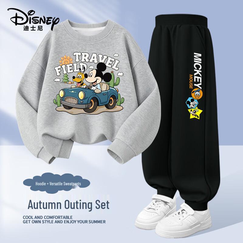 Disney Повседневный костюм для мальчика с Микки Маусом: толстовка и штаны