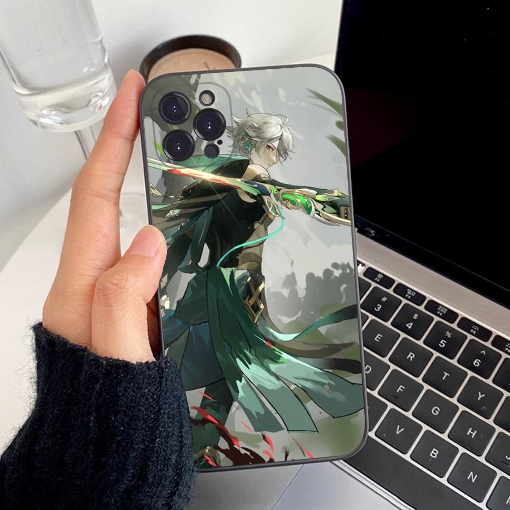 Genshin Impact Alhaitham Phone Case For IPhone 18 14 11 12 13 Mini Pro XS Max Cover 6 7 8 Plus X XR SE 2020 Funda Shell