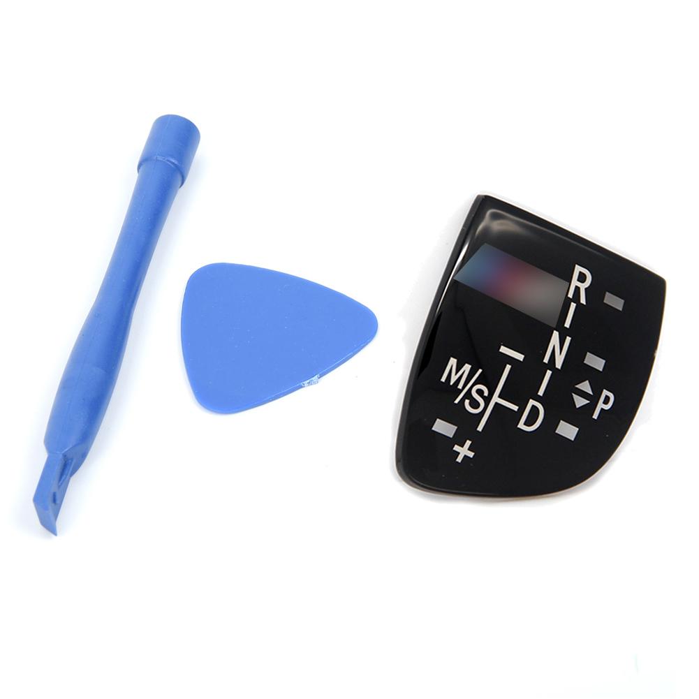 Ручка переключения передач автомобиля, крышка кнопки переключения передач, эмблема M, наклейка для BMW X1 X3 X5 X6 M3 M5 F01 F10 F30 F35 F15 F16