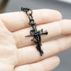 Popular Jewelry Simple Cross Key Chain Pendant