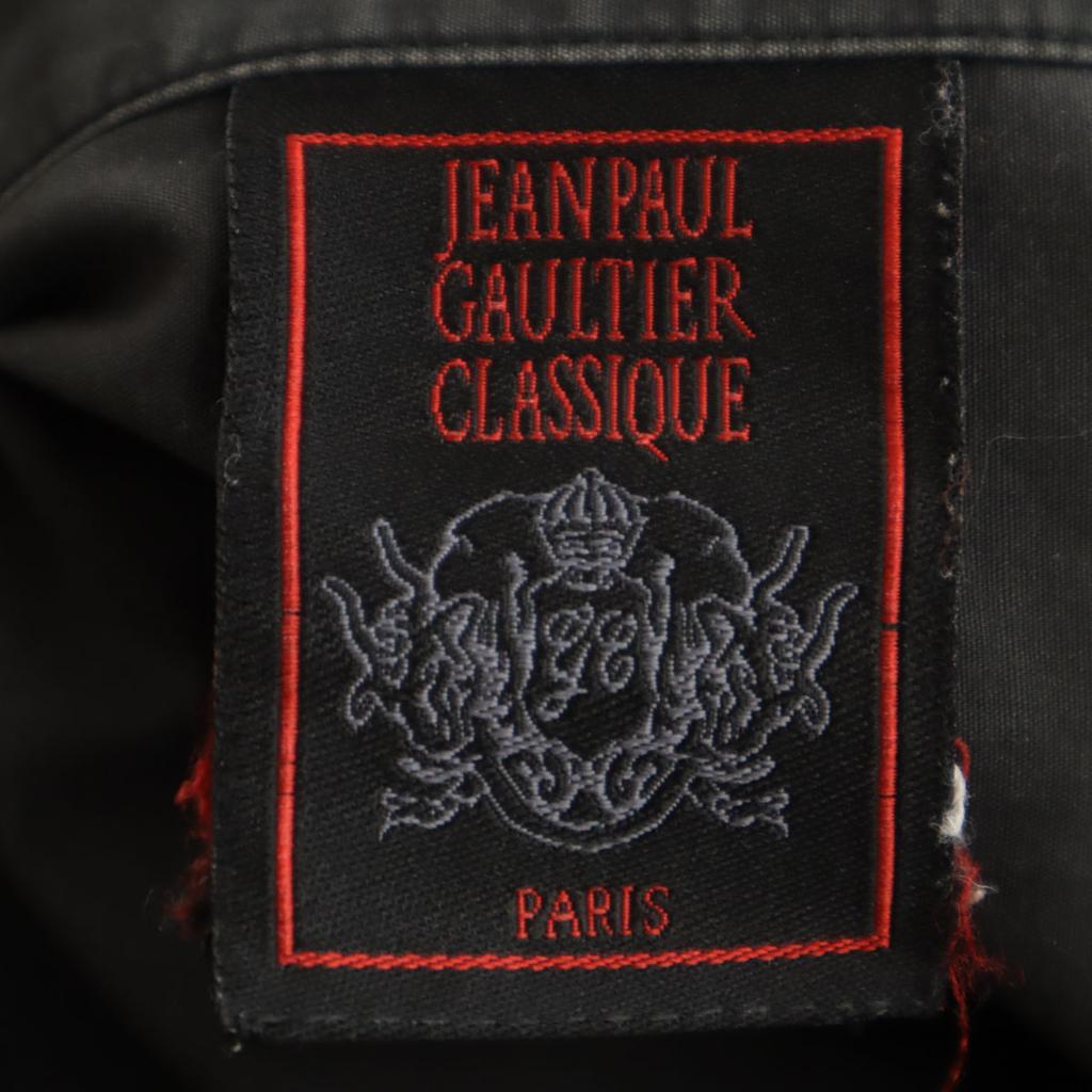Jean Paul GAULTIER CLASSIQUE Хлопковая рубашка с длинным рукавом 40 черный Женская Б/у