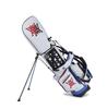 ANEW GOLF Caddy Bag DOUBLE LOGO STAND BAG Double Logo Stand Bag AGDUUSB06WHF WHITE