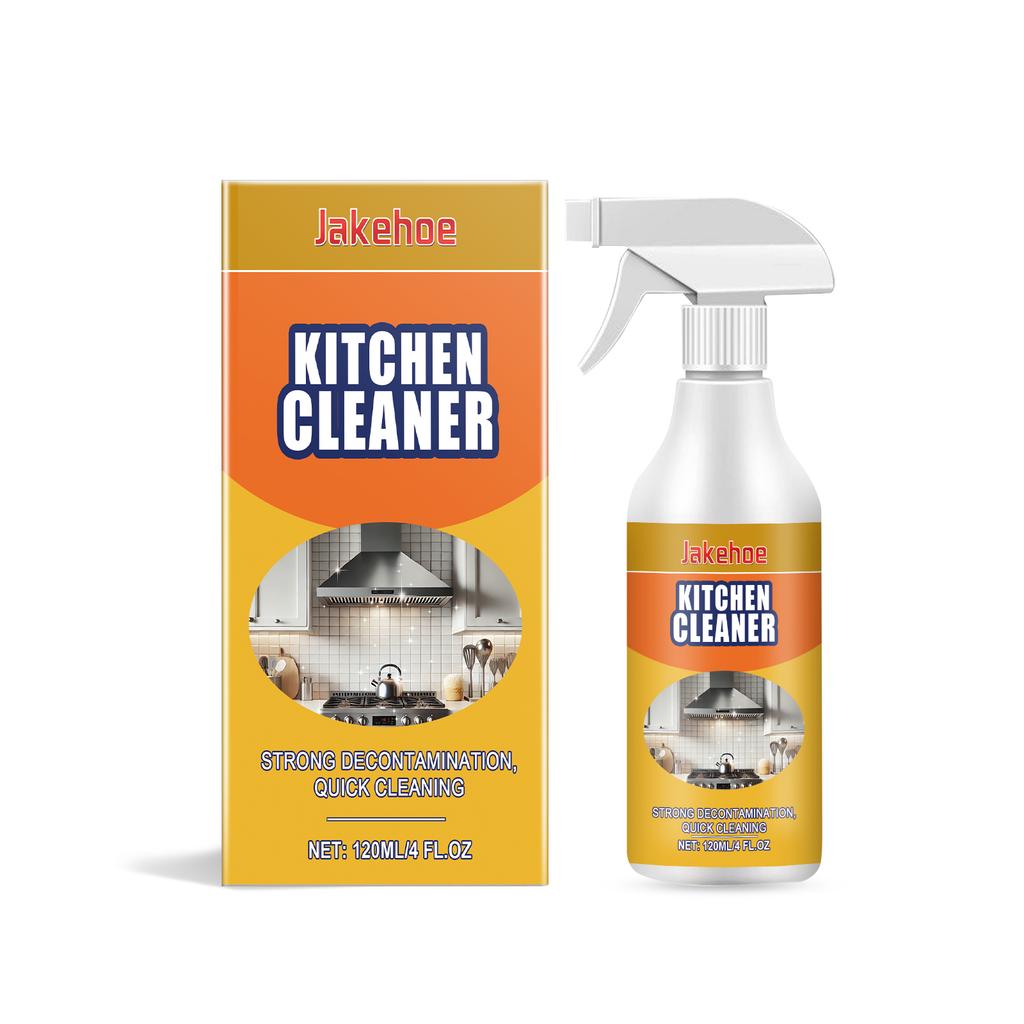 120ml Heavy Duty Grease Cleaner Kitchen Powerful Grease Remover Grease Stain Remover Grill Cleaner Oven Stove Cleaning Spray