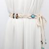 Bohemian Style Retro Woven Dress Waist Chain For Women Trendy Tassel Pants Belt Versatile Fringed Rope Belt Accessory
