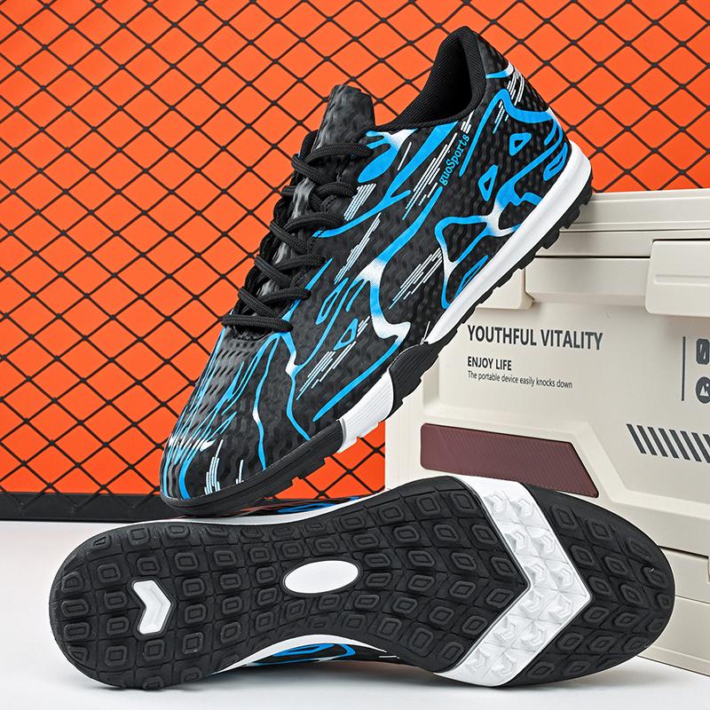New Men Soccer Shoes High-top Match Non-Slip Sneakers Futsal High-quality Cleats Grass Football Boots Indoor Hot-selling FG/TF