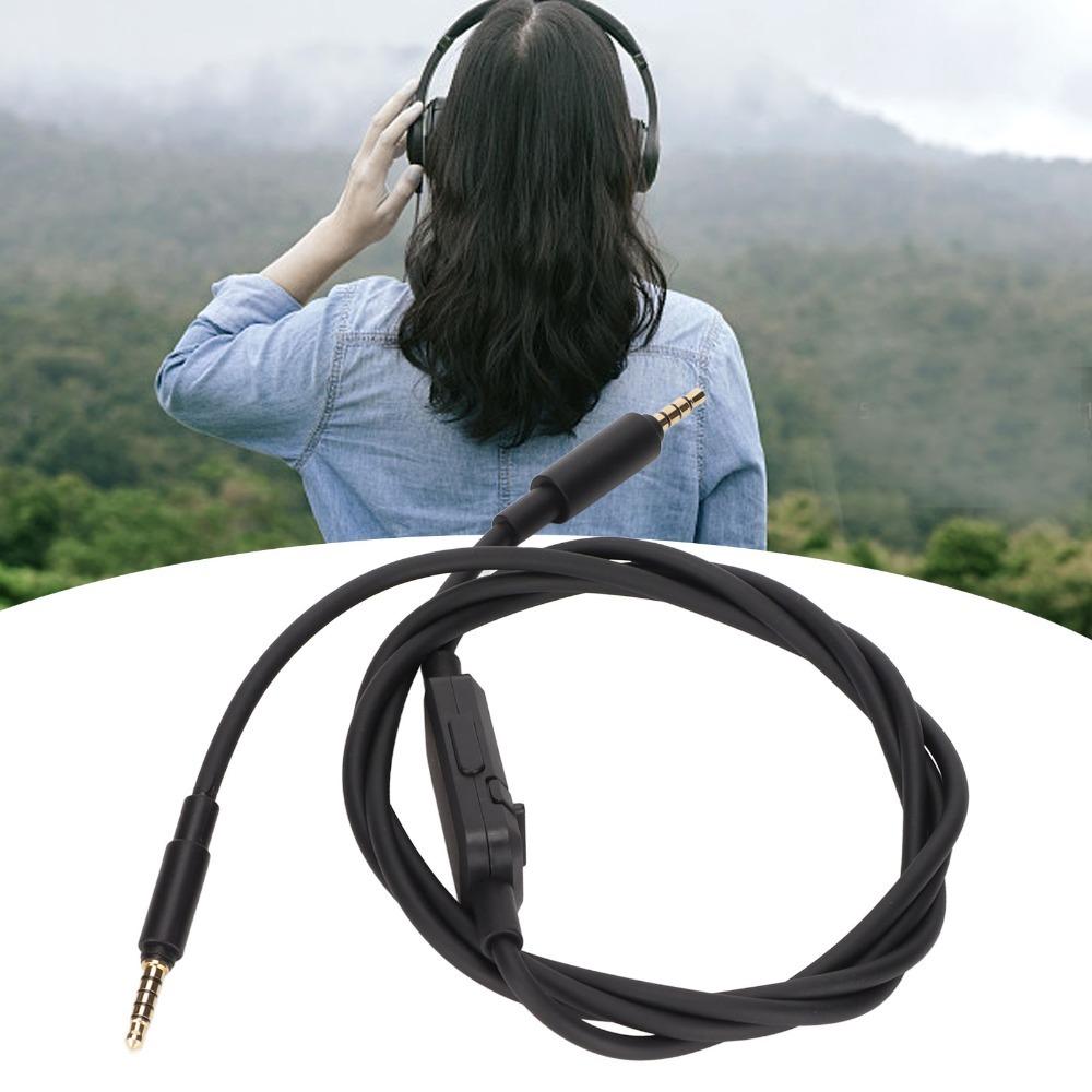With Wire Control Earphone Replacement Cable Flexible Earbuds Upgrade Wire for Beyerdynamic MMX 300 2nd Gen