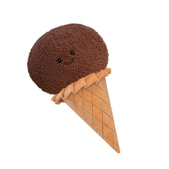 Мороженое, плюшевая игрушка, мультяшная красочная кукла-мороженое, плюшевая плюшевая подушка, украшение, мягкая кукла, подушка, украшение для дома, вечерние, подарок на день рождения