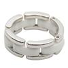 Used Ring Ultra Medium EU#49 49 K18 White gold/White Ceramic 9.2g White Gold White Jewelry