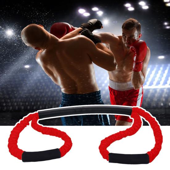 Мягкая эластичная лента для упражнений с 8 фигурами для мужчин и женщин, боксерская резинка для рук, спины, плеч, ног, ног, йоги, тренажерного зала, фитнеса, тянущая веревка