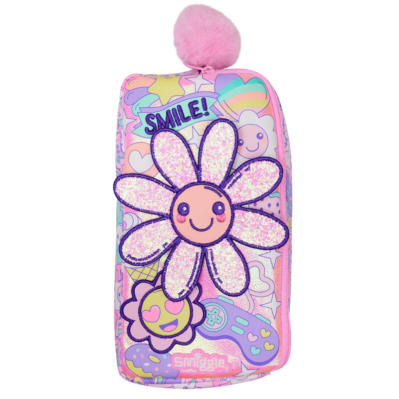 Smiggle Детский Большой Рюкзак Школьный Ученический Карточный Двойной Наплечный Сумка Средняя Начальная Уличный Для Отдыха