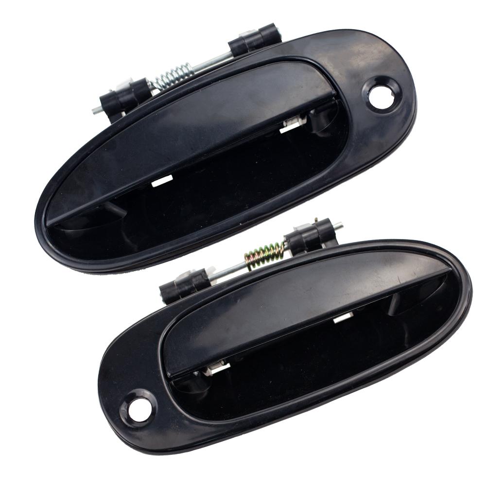 Черная внешняя ручка двери слева и справа для Kia Sephia 1998 1999 2000 2001 Spectra 2000