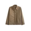 Men's Loose Fit Retro Woolen Lapel Jacket - Korean Autumn/Winter Style