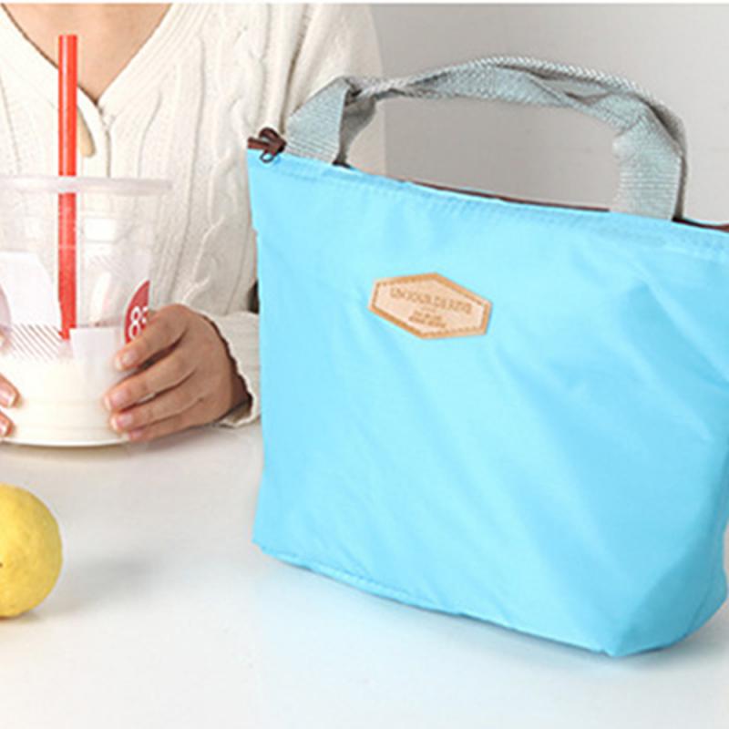 Ланч-бокс для пикника, путешествия, портативное хранилище для еды, термосумка для завтрака, сумка для еды, сумка для обеда с ручкой, изоляционная сумка-холодильник для женщин и детей