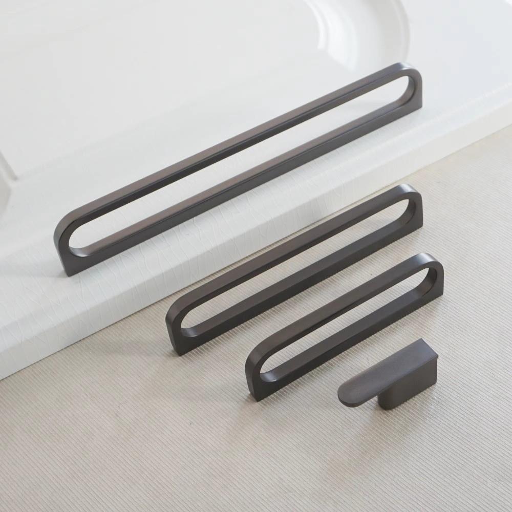 Zinc Alloy Cabinet Handles Hollow Furniture Handle Hardware Kitchen Accessories