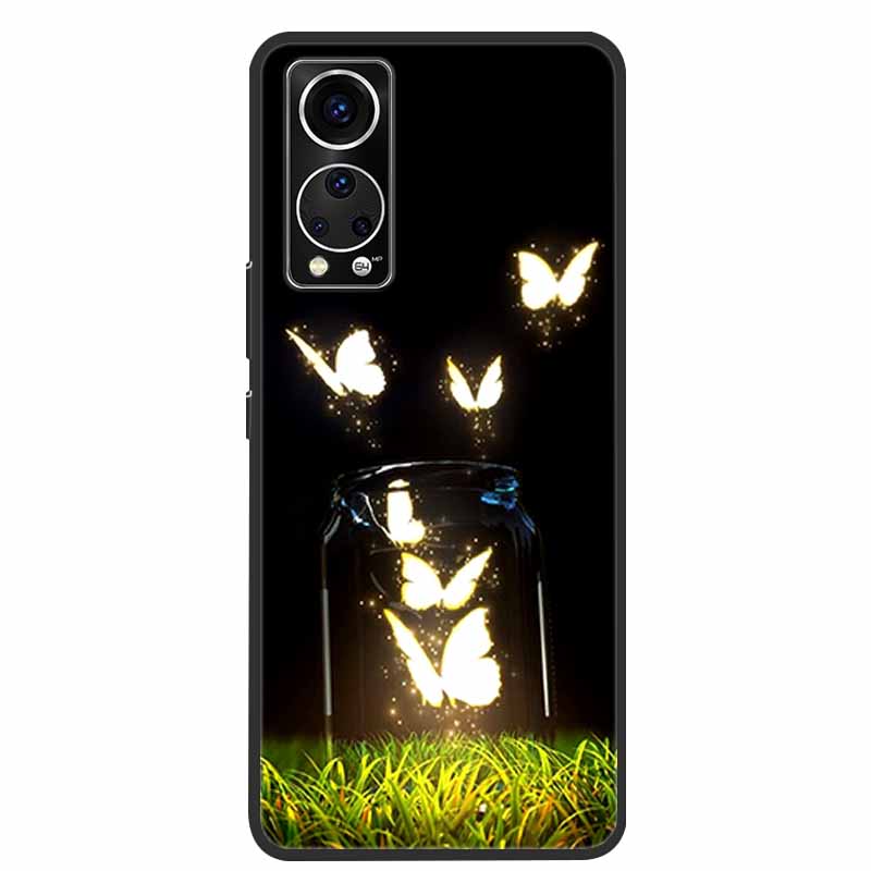 Чехол для телефона ZTE Axon 30 Cover Крутой Волк Лев Тигр Черный Силикон Мягкий Funda Для ZTE Axon 30 Задняя крышка Чехол Axon30 5G Coque