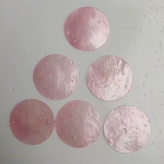 5 см DIY Белый Капиз Ракушка с двумя отверстиями Морская ракушка Массовые ракушки Капиз для декора DIY Музыка ветра и поделки Ювелирные аксессуары