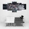 5 шт., звезда баскетбола, спортивный тренажерный зал, настенные 5 панелей, современные 5 шт., фотографии, художественный постер, HD печать, домашний декор, холст, картины