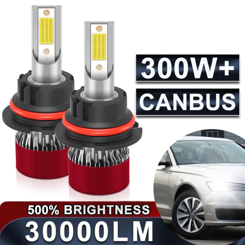 300W 30000LM H7 Canbus Car LED Headlight 6000K White Auto Lamps 12V H1 H4 H11 H13 9005 HB3 9006 HB4 9007 LED Headlamps Bulbs 24V
