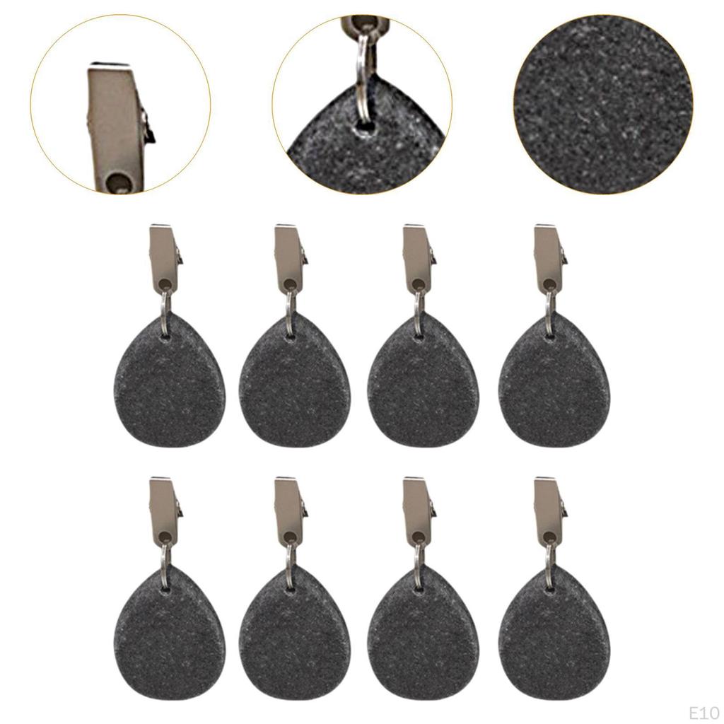 8 штук вешалок для скатертей для вечеринок и пикников из нержавеющей стали