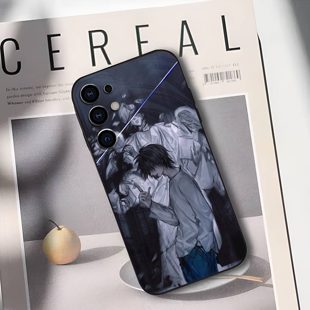 Чехол для телефона L-Lawliet D-Death Note для Samsung S25, S24, S21, S22, S23, S30, Ultra, S20, Plus, Мягкий силиконовый черный чехол