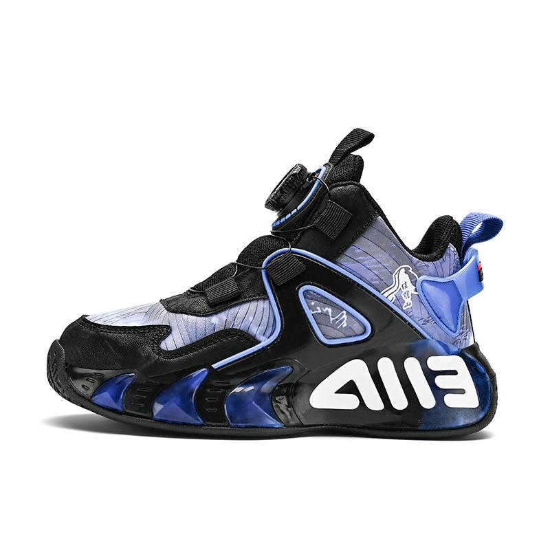 Одноклассники Мужские баскетбольные кроссовки Нескользящие кроссовки Девичья износостойкая обувь для реального боя Детские спортивные кроссовки на мягкой подошве