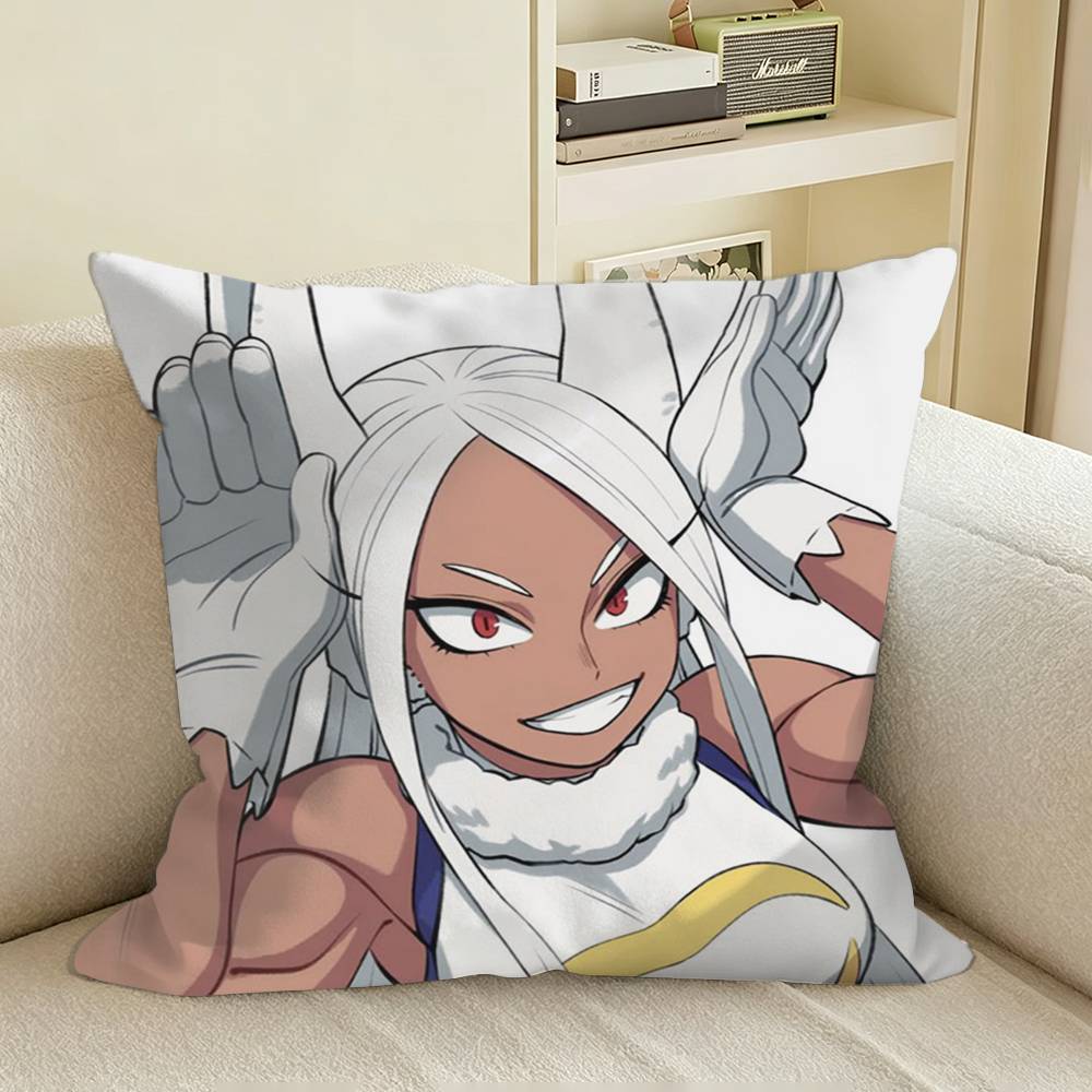 BBlasty My Hero AAcademiaS Square Sofa Pillow Cover Solid Color Living Room Home Decor Cushion Case